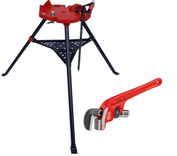 Imadło Łańcuchowe na trójnogu 1/8-6'' GT6 + klucz E10 RIDGID 31060