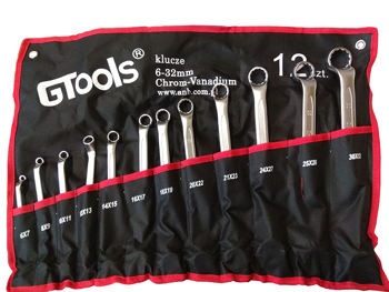 Zestaw 12 kluczy fajkowych Gtools GT-5632!