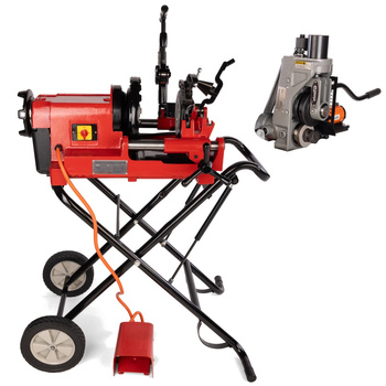 Gwintownica 2" + Rowkarka Hydrauliczna 2-12"