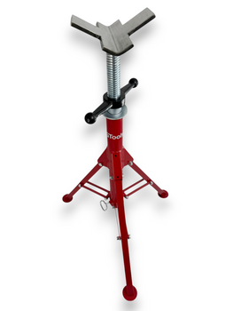 Stojak pod rury INOX z głowicą V, podpórka GTOOLS SPECIAL GT0SSV7